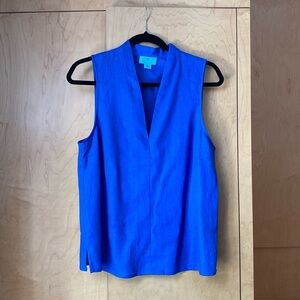 Linen Sleeveless Top